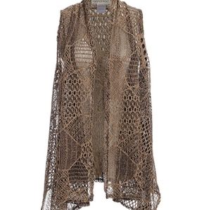 Vest/bathing suit cover up